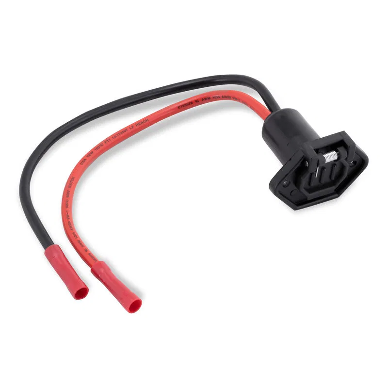 WH10610-1 – SIERRAMARINE Trolling Motor Power Plug, For Use With Motor Side Female Trolling Motor Socket 12 Volt With...